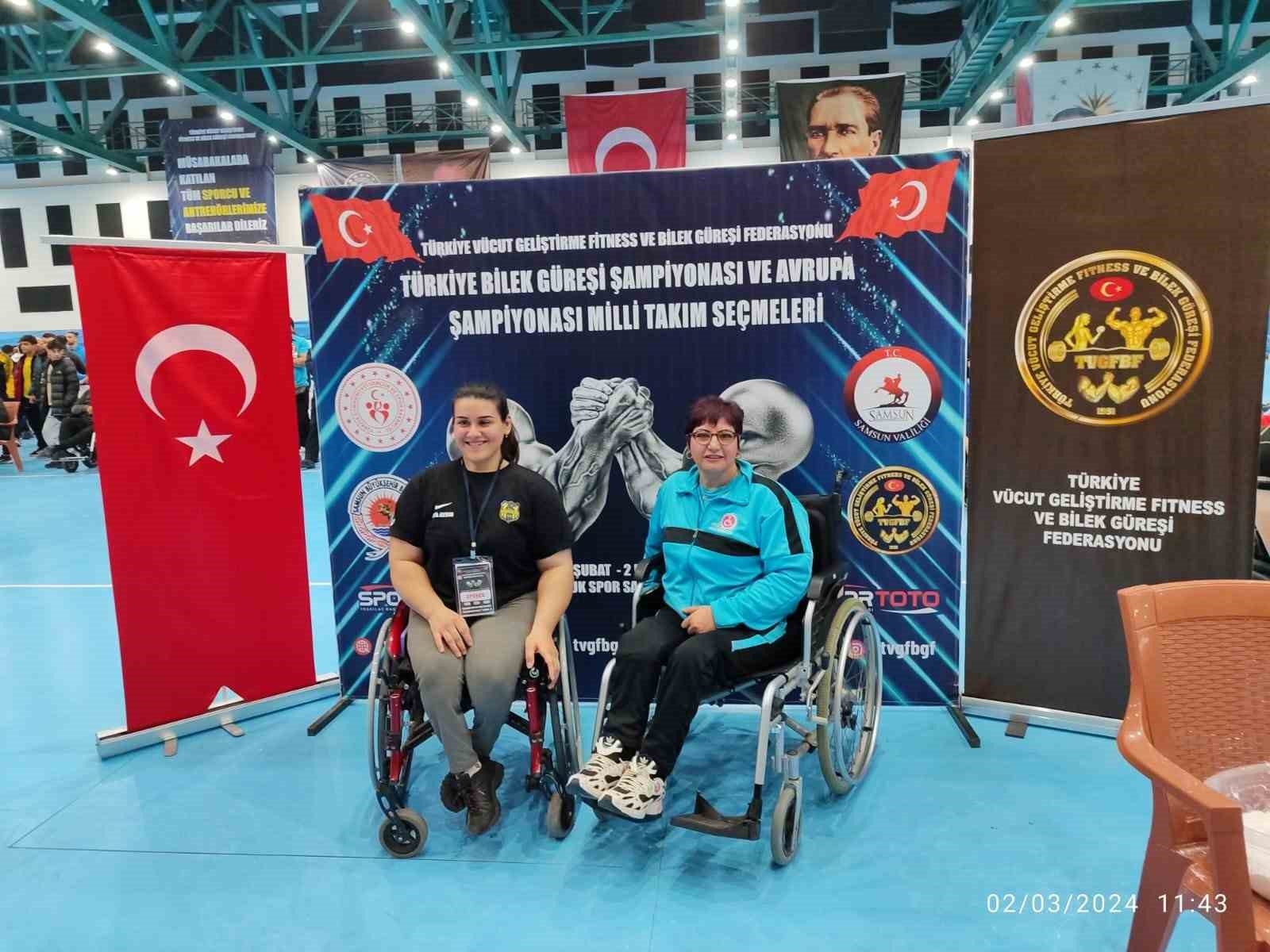 Engelli sporcu Sivas’a madalyayla döndü