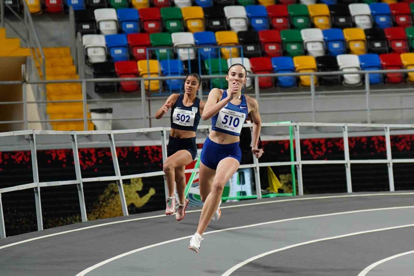 Eskişehir’li atletten Türkiye rekoru