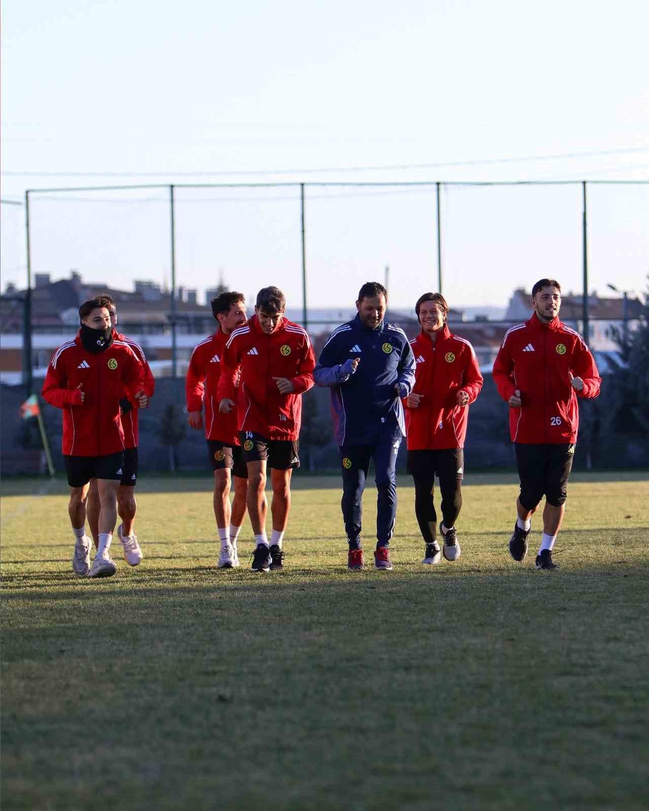 Eskişehirspor, Afyonspor maçı için hazırlanıyor