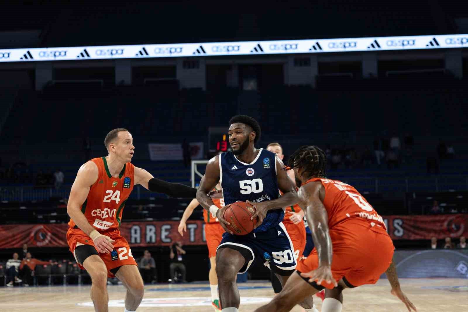 Eurocup: Bahçeşehir Koleji: 92 - Cedevita Olimpija: 76