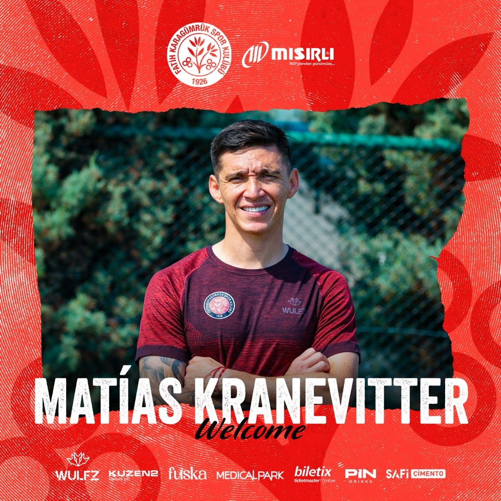 Fatih Karagümrük, Matias Kranevitter’i kadrosuna kattı