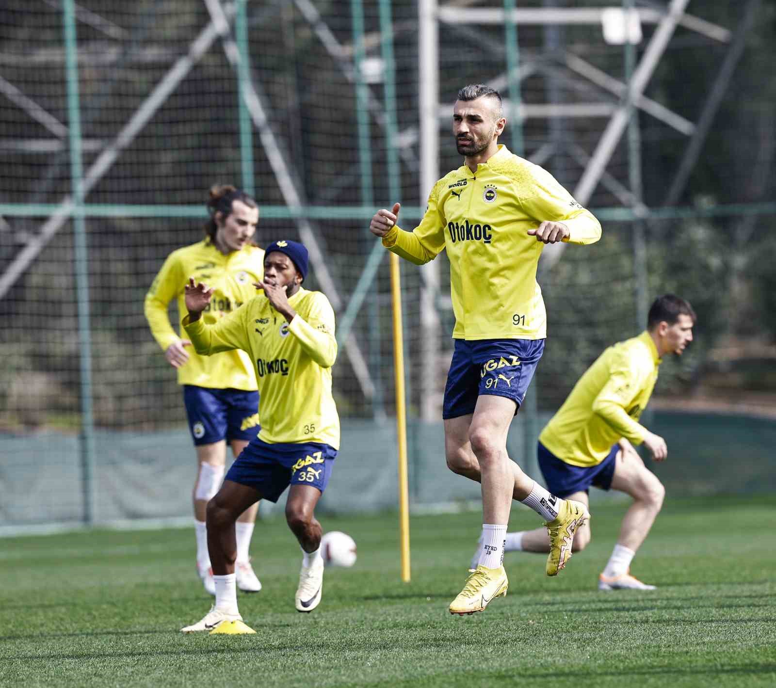 Fenerbahçe’de Hatayspor maçı hazırlıkları başladı