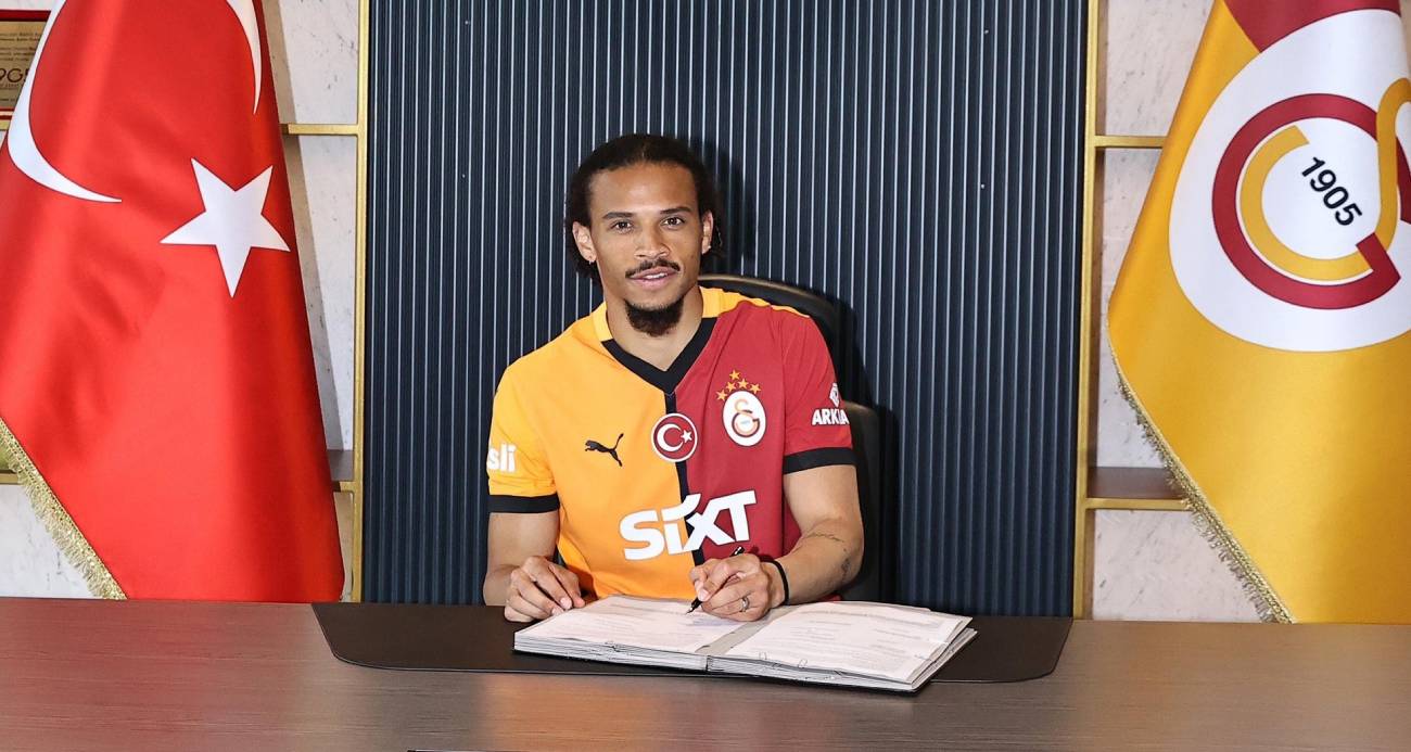 Galatasaray, Sane ile 3 yıllık sözleşme imzaladı