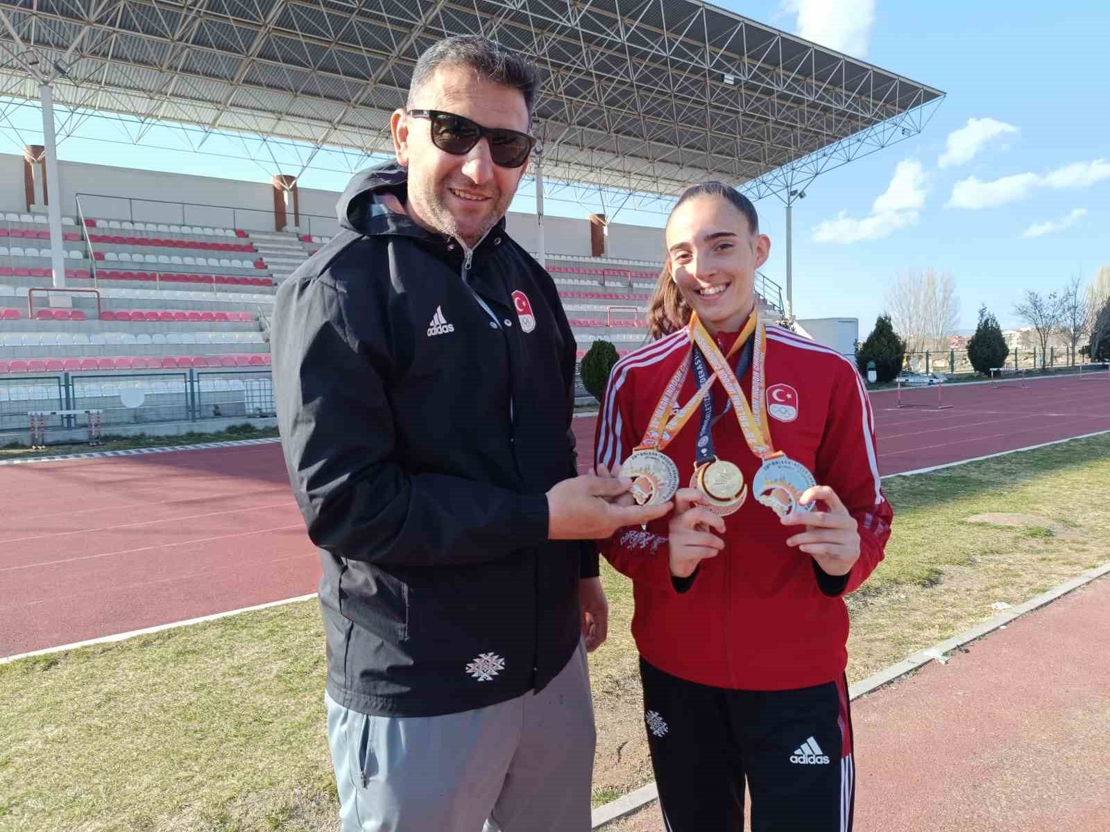 Genç atlet 20’nin üzerinde rekor kırdı şimdiki hedefi 2028 Olimpiyatları