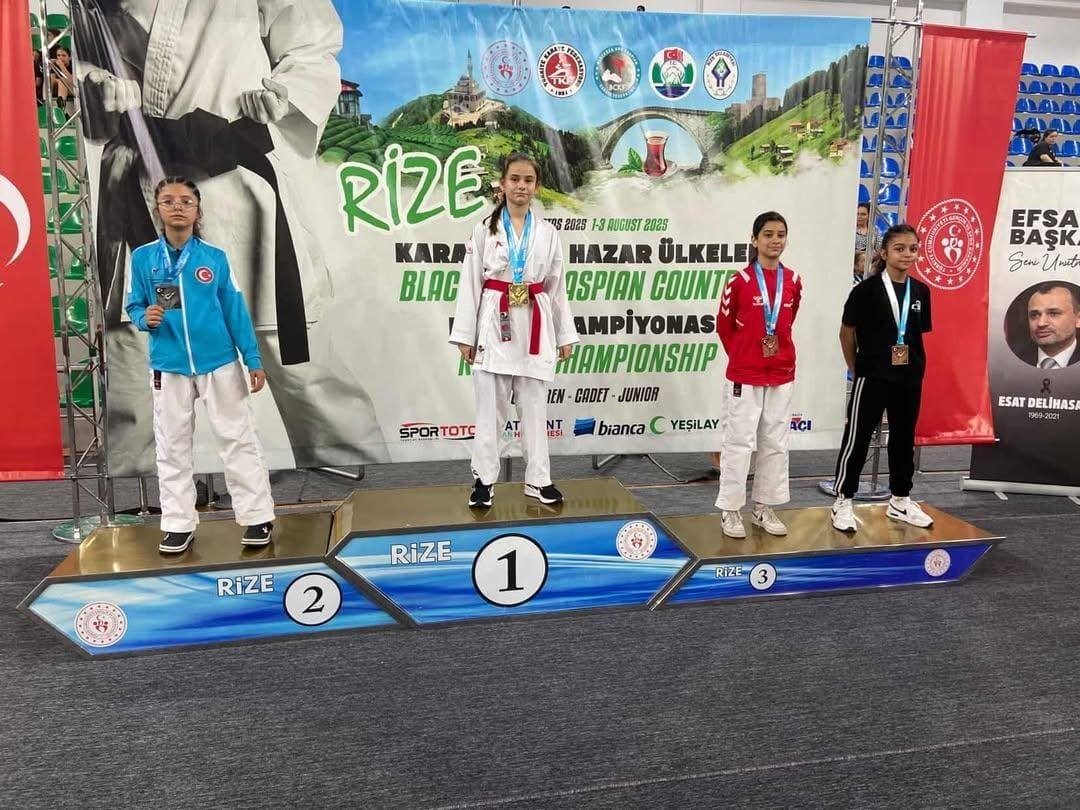 Genç karateciden Bilecik’e uluslararası gurur