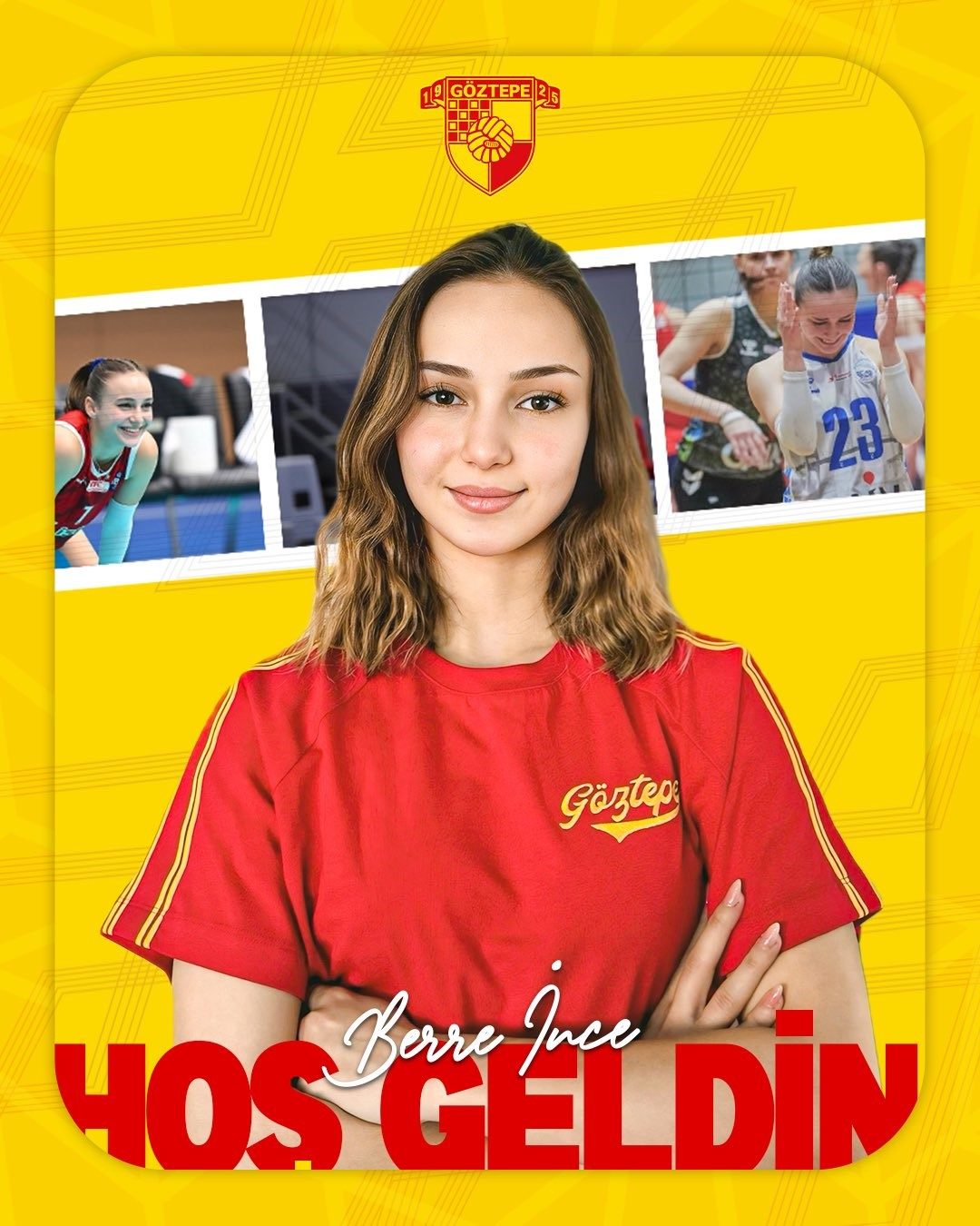 Göztepe Voleybol, Berre İnce’yi kadrosuna kattı