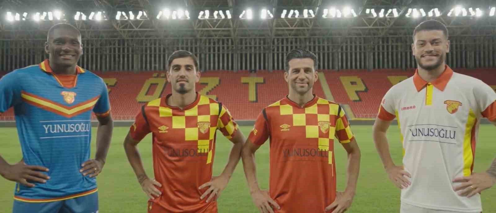 Göztepe'nin Yeni Formalarıyla Sarı-Kırmızılılara "Aslan Gibi" Bir Sezon