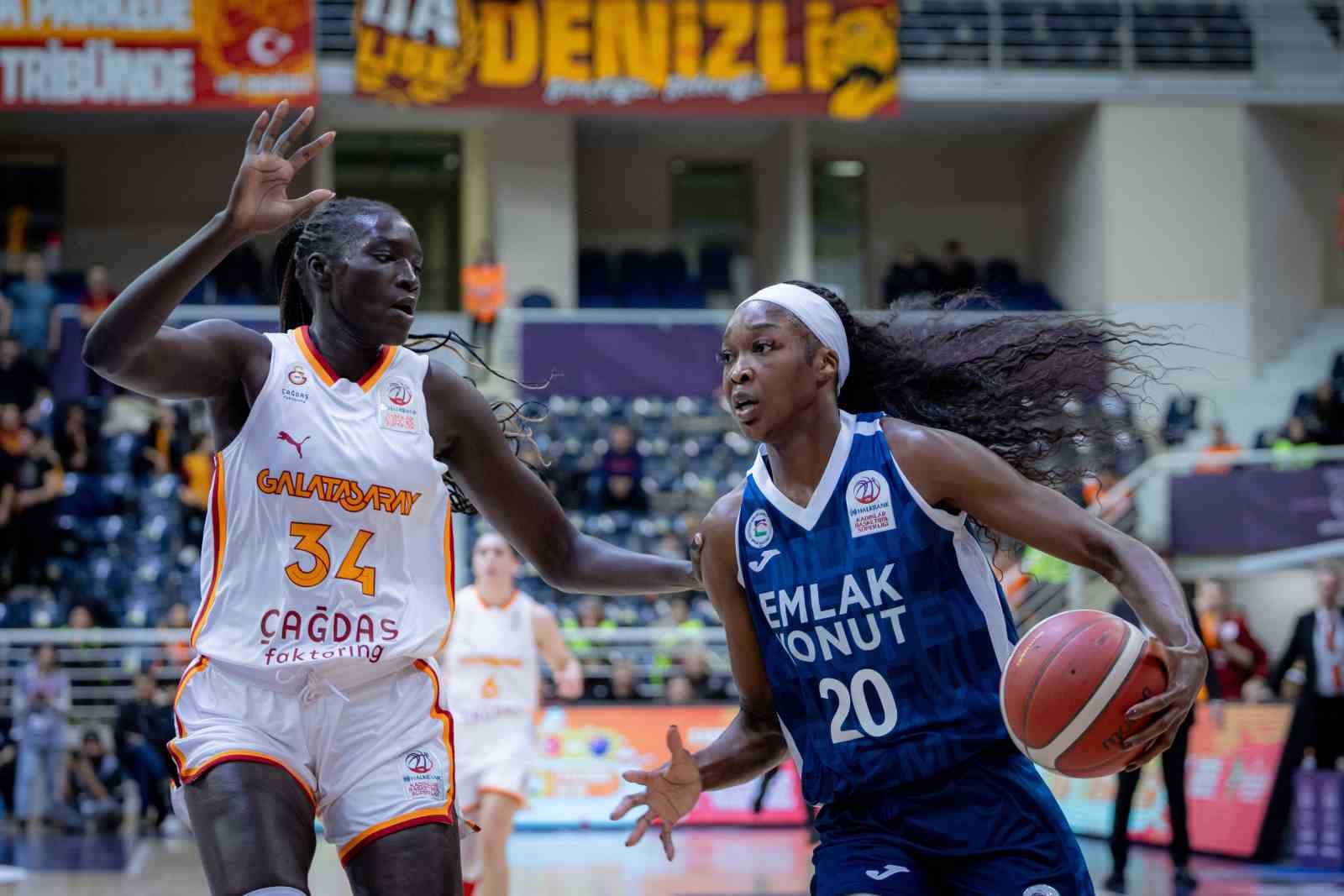 Halkbank Kadınlar Türkiye Kupası: Galatasaray: 66 – Emlak Konut: 64