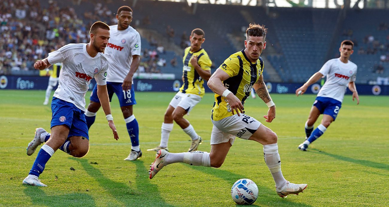 Hırvat Engeli: Fenerbahçe, Hajduk Split'e 1-0 Boyun Eğdi
