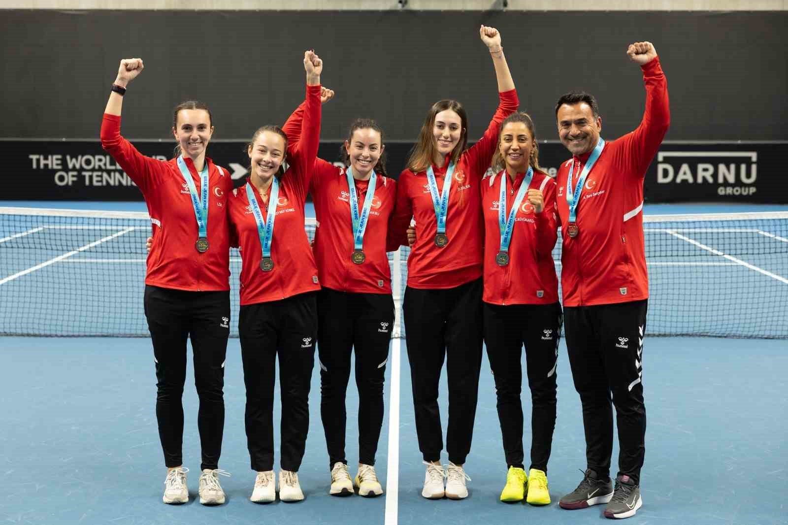 Kadın Milli Tenis Takımı, Litvanya’da tarih yazdı