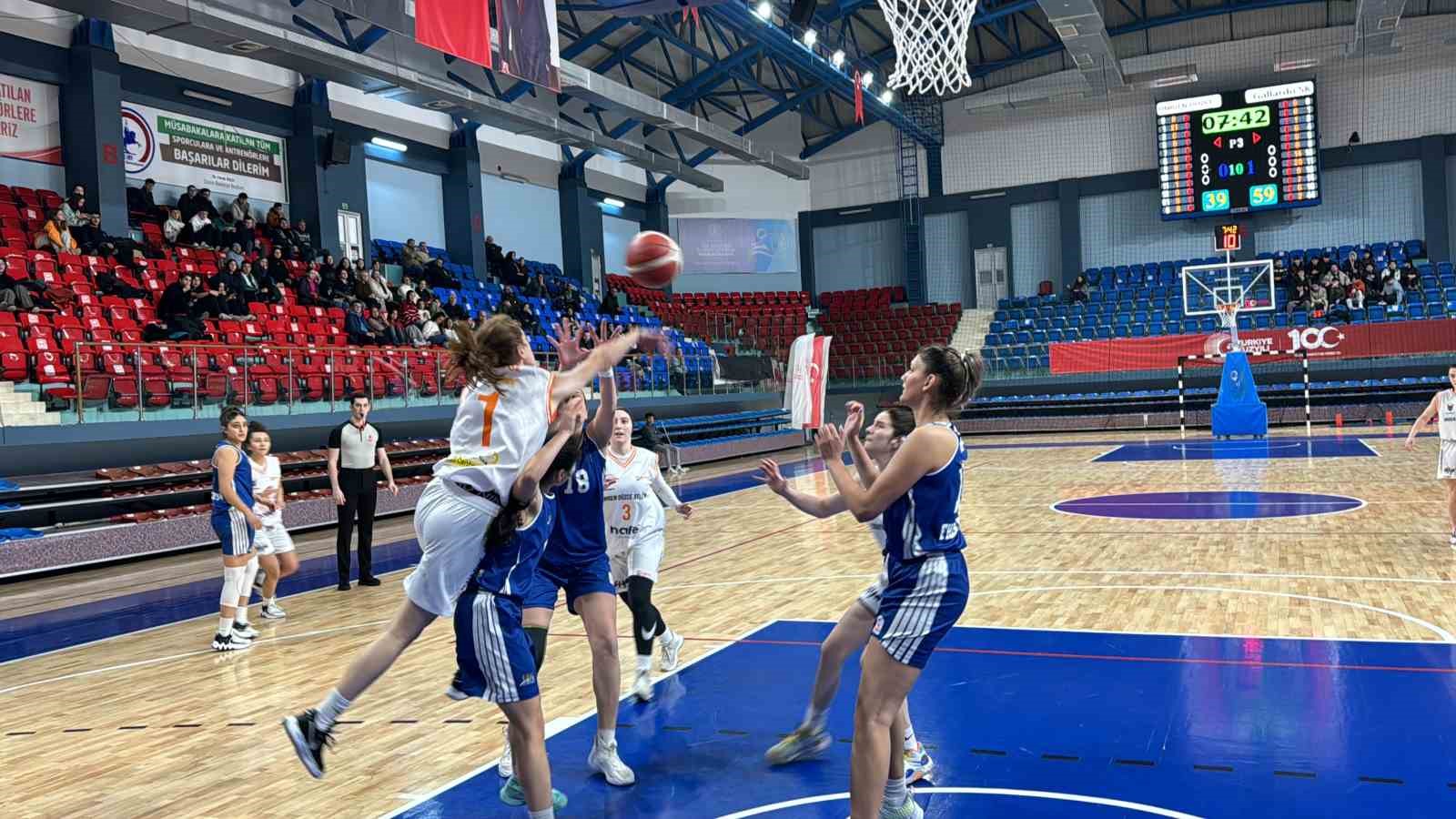 Kadınlar Bölgesel Basketbol Ligi: Düzce Atletik: 64 – Gallardo: 84