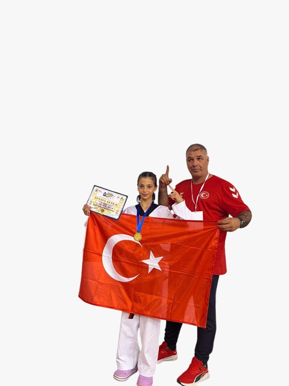 Kadriye Kurtoğlu’nun altın madalya kazandı
