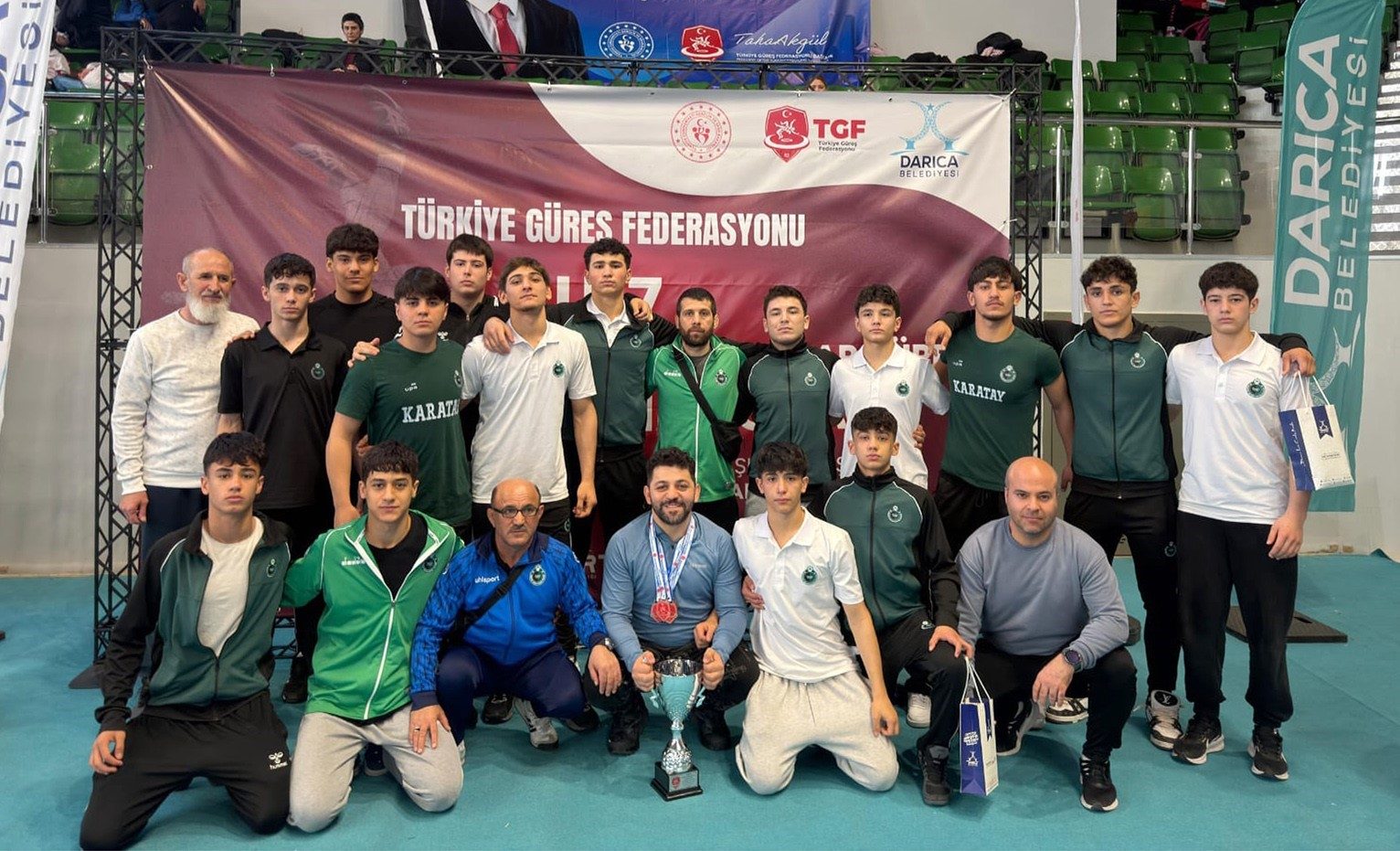 Karatay Belediyespor Kulübü şampiyon