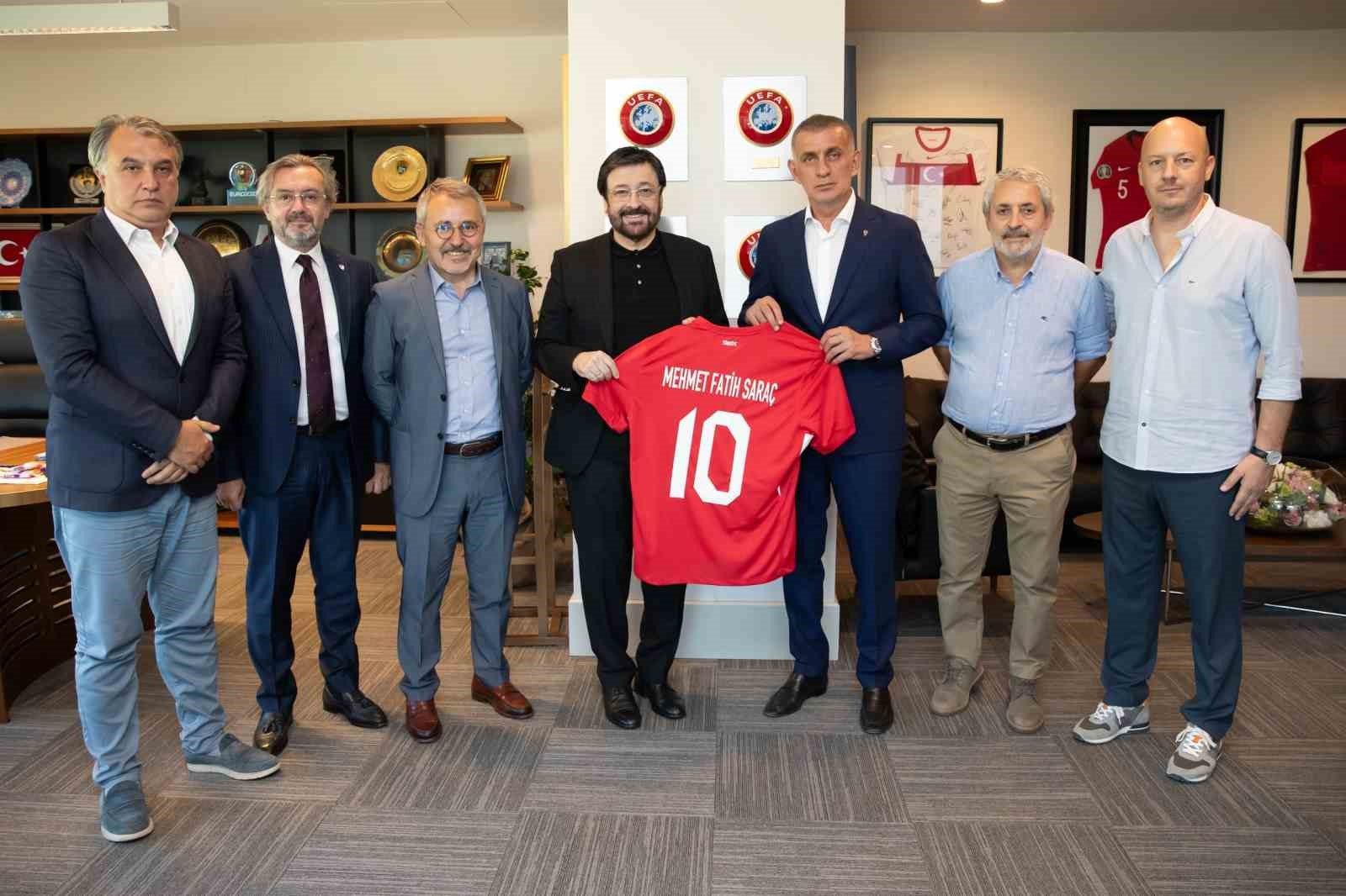 Başkanlar buluştu: Kasımpaşa'dan TFF'ye ziyaret