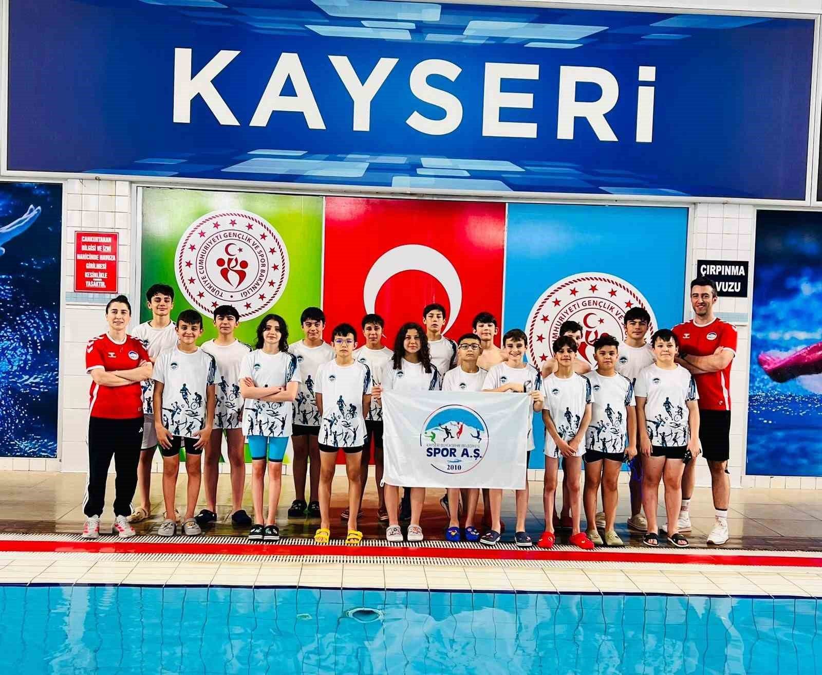 Kayseri Spor A.Ş. Spor Kulübü, 19 Mayıs yarışlarında 12 madalya kazandı