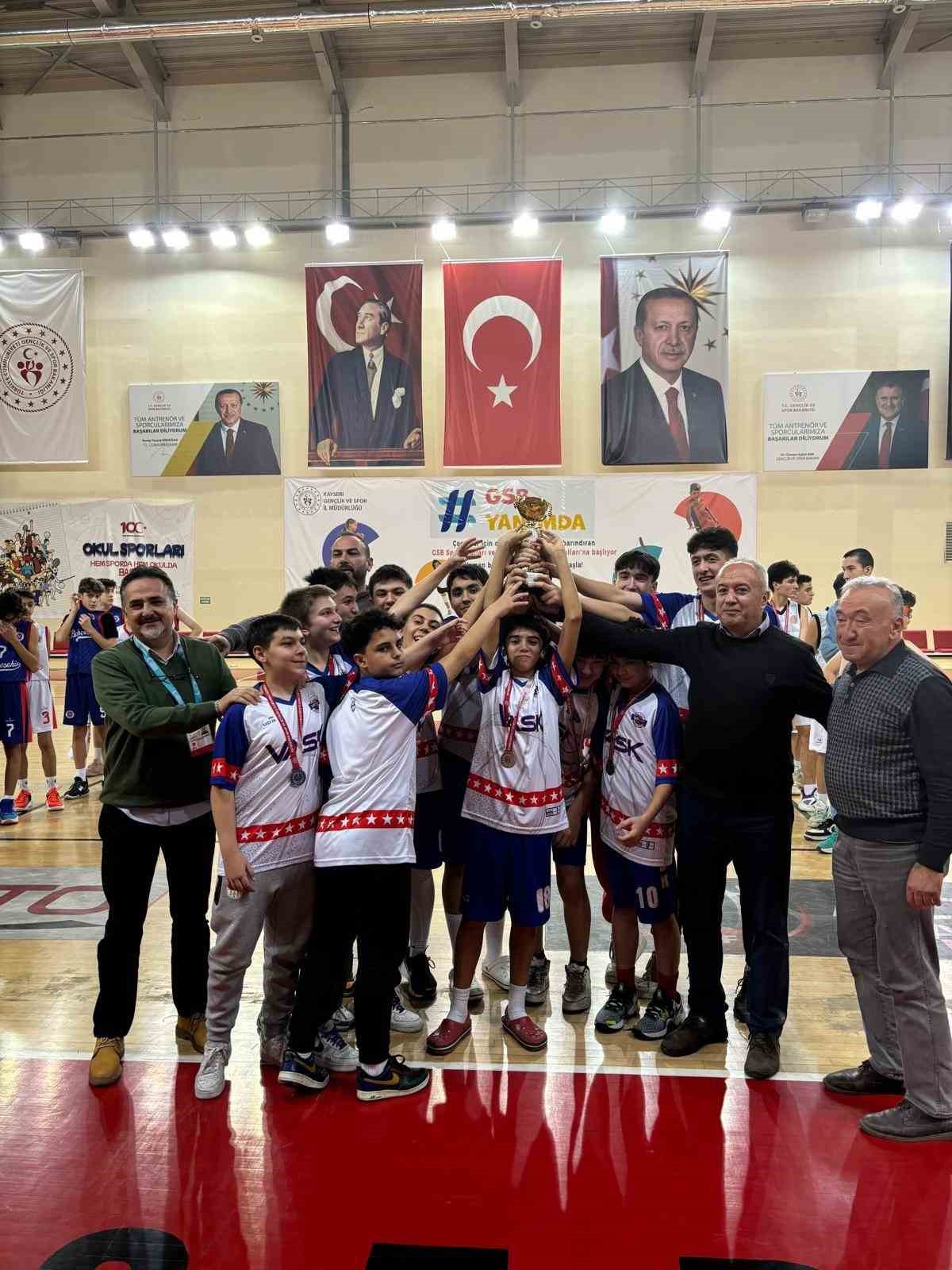 Kayseri’nin Yıldızları Basketbol Sahasında Parladı