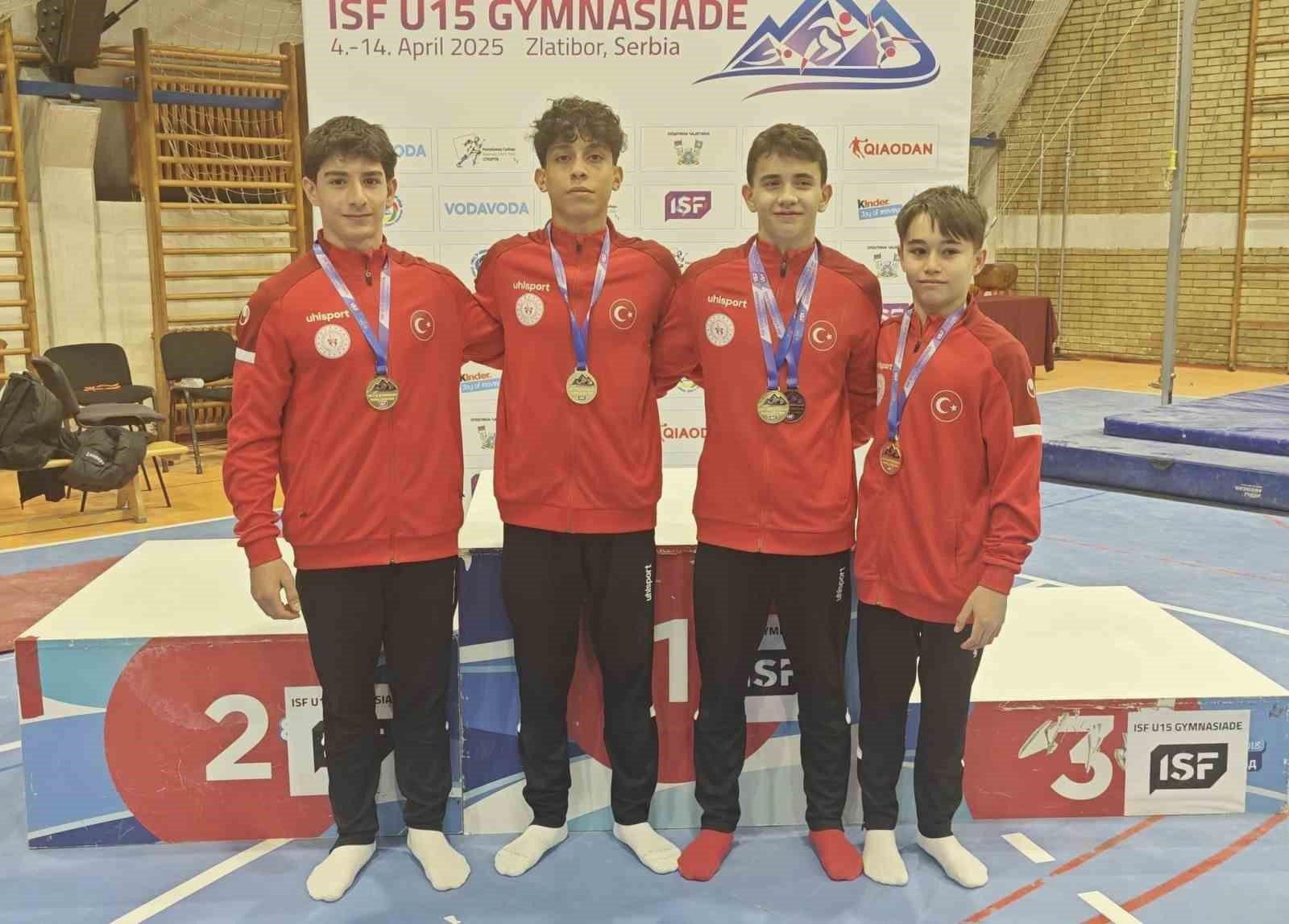 Kayserili sporcudan Sırbistan’da çifte madalya