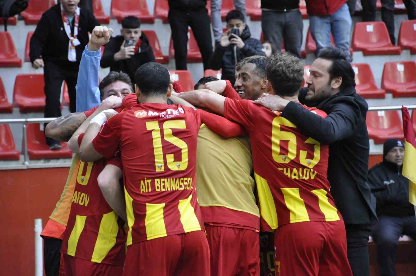Kayserispor ligdeki 4. galibiyetini aldı