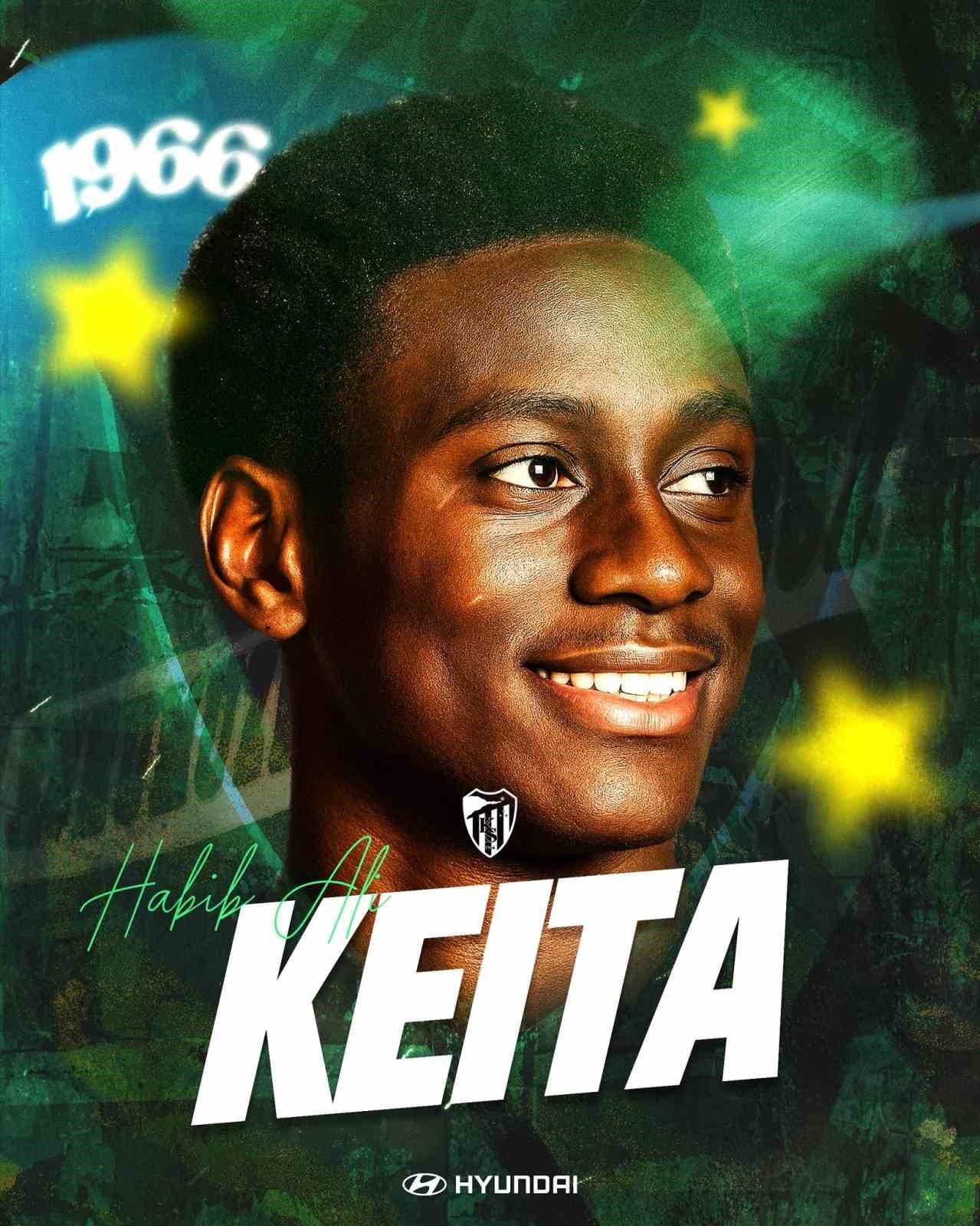 Kocaelispor, Habib Ali Keita’yı satın alma opsiyonuyla kiraladı