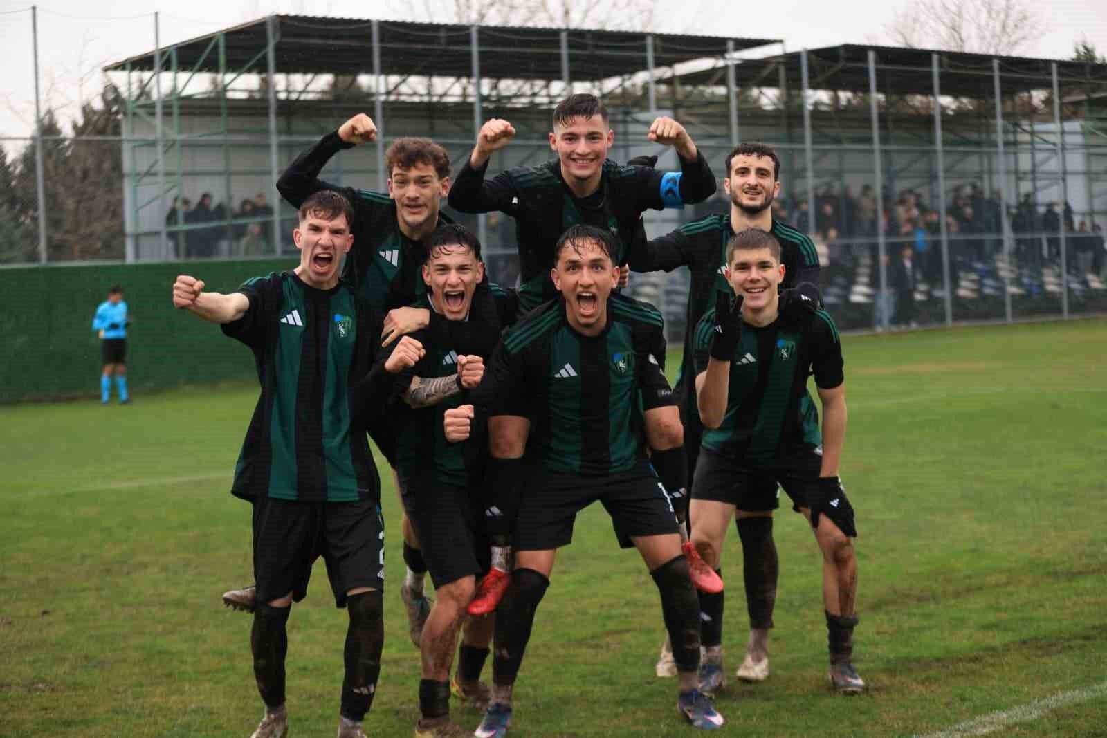 Kocaelispor’un gençleri Fenerbahçe’yi mağlup etti
