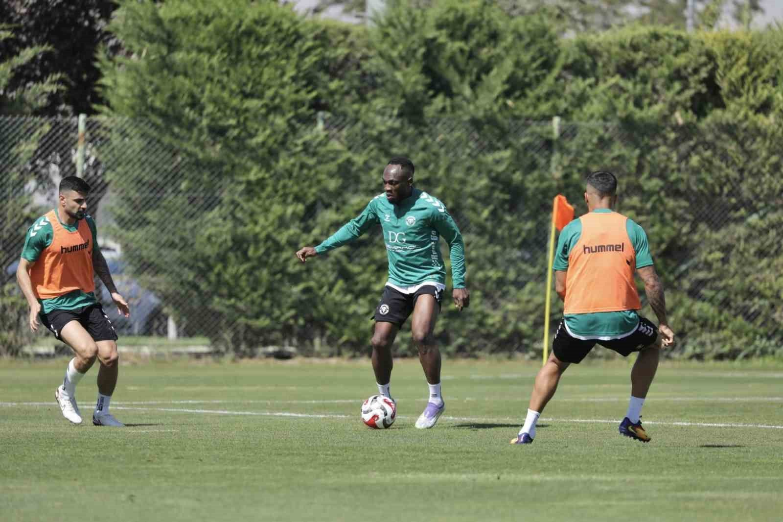 Konyaspor, RAMS Başakşehir maçının hazırlıklarına devam etti