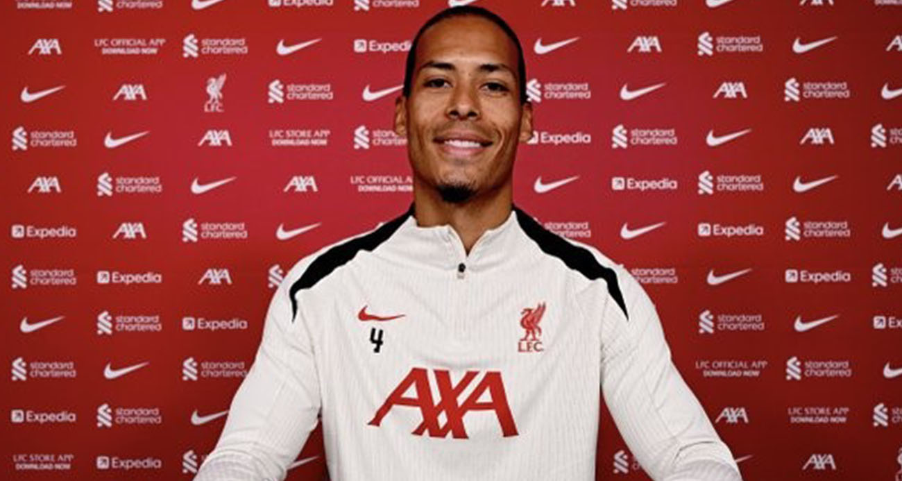 Liverpool, Virgil van Dijk’ın sözleşmesini uzattı