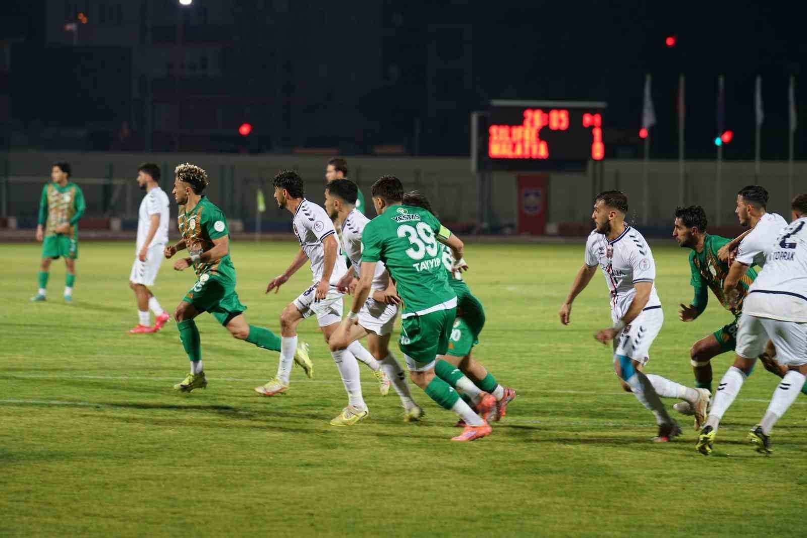 Malatya Yeşilyurtspor play-off yarışında bir üst turda