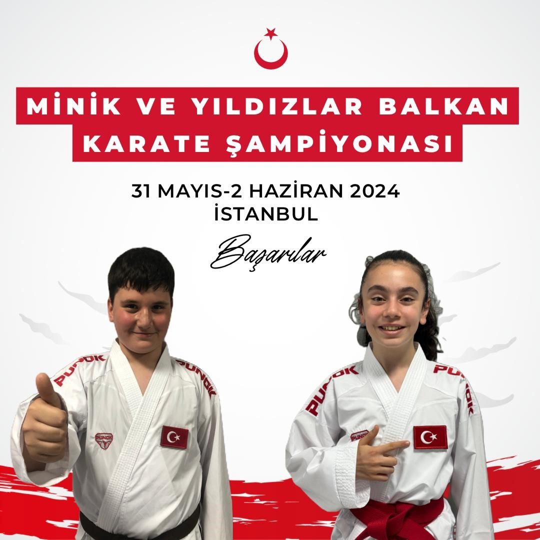 Manisa BBSK'dan Milli Karateci İkilisi