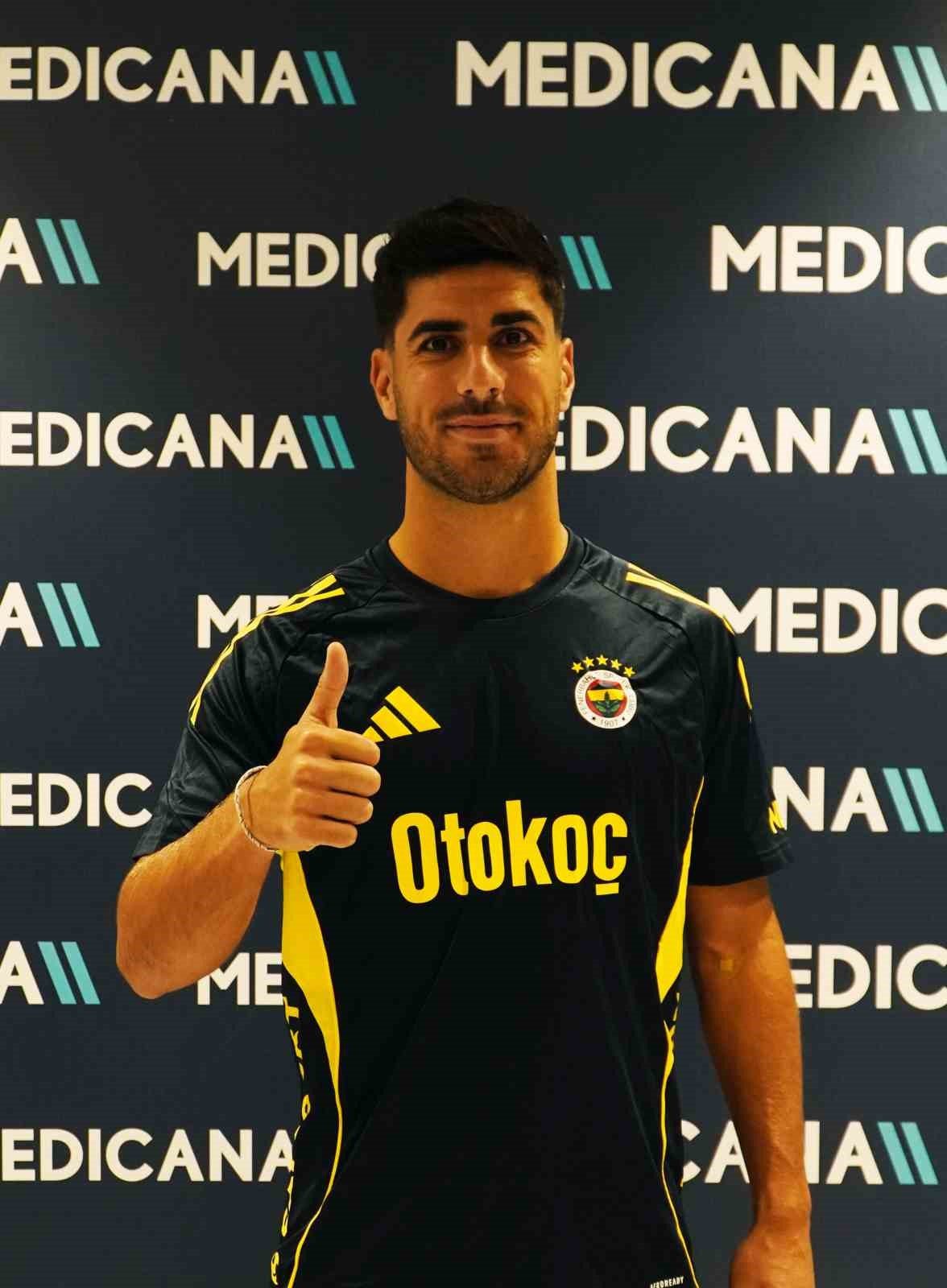 Marco Asensio sağlık kontrolünden geçti