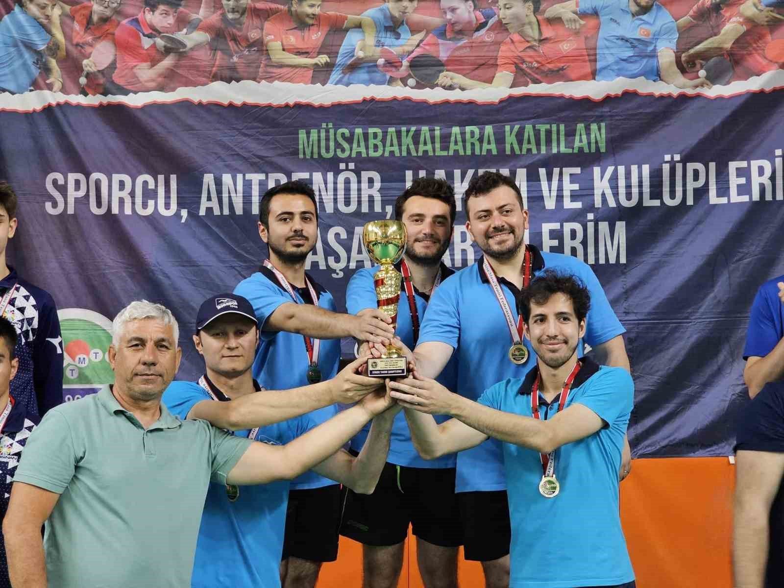 Köyceğiz'de Masa Tenisi Terfi Şenliği Sonlandı