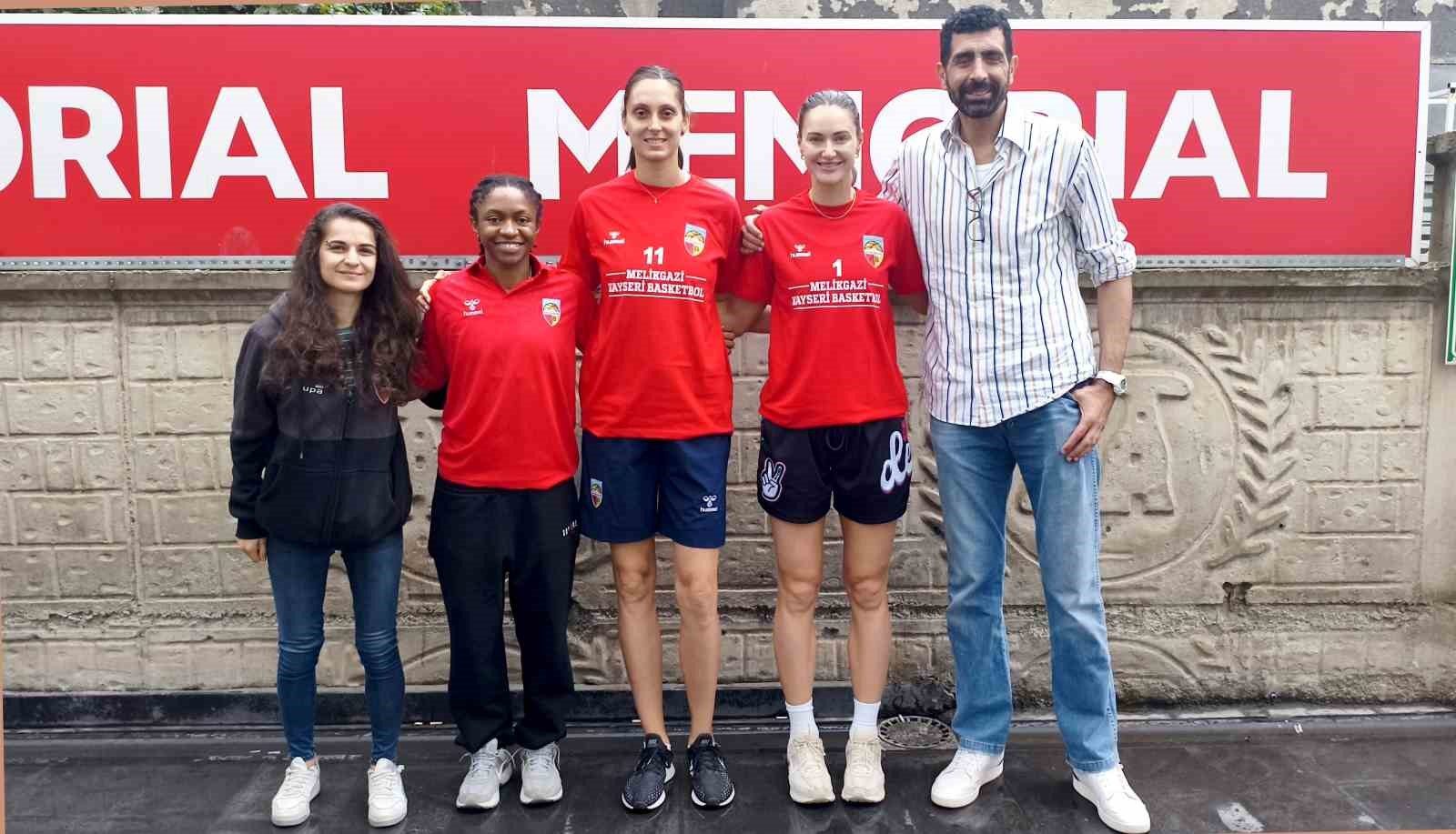Melikgazi Kayseri Basketbol’un oyuncuları sağlık kontrolünden geçti