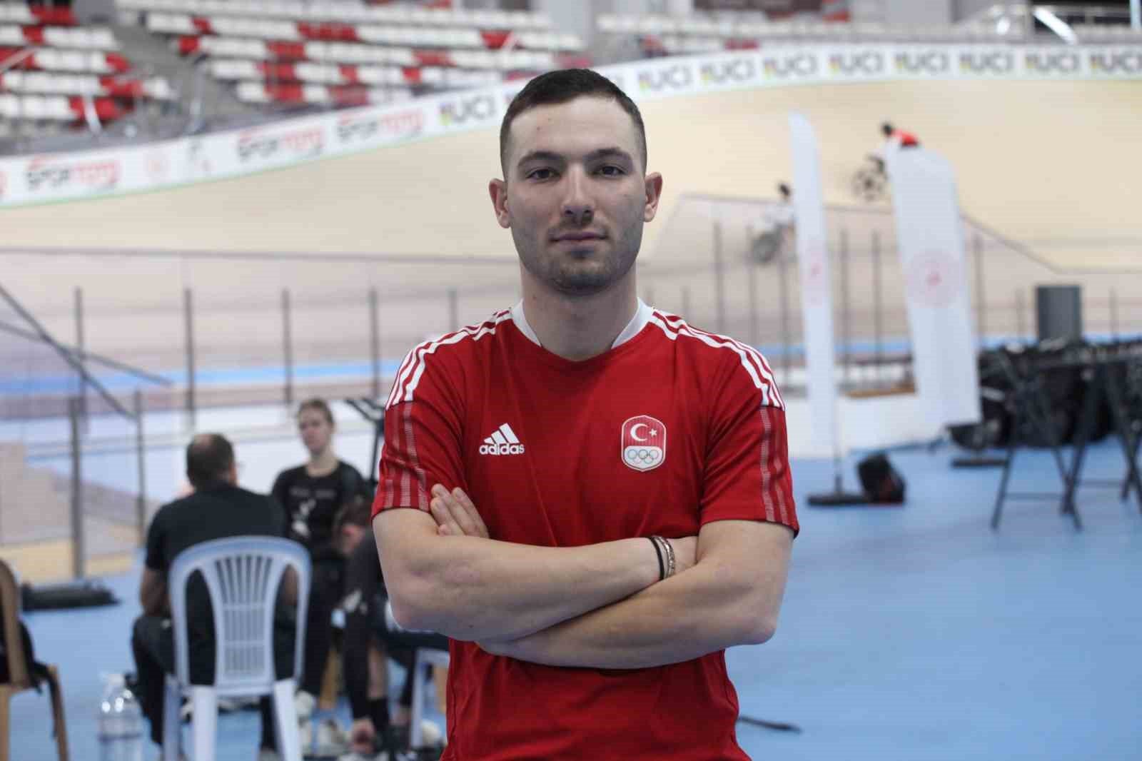 Milli bisikletçi Ramazan Yılmaz, UCI Pist Bisikleti Uluslar Kupası’nda kürsüye çıkmayı hedefliyor