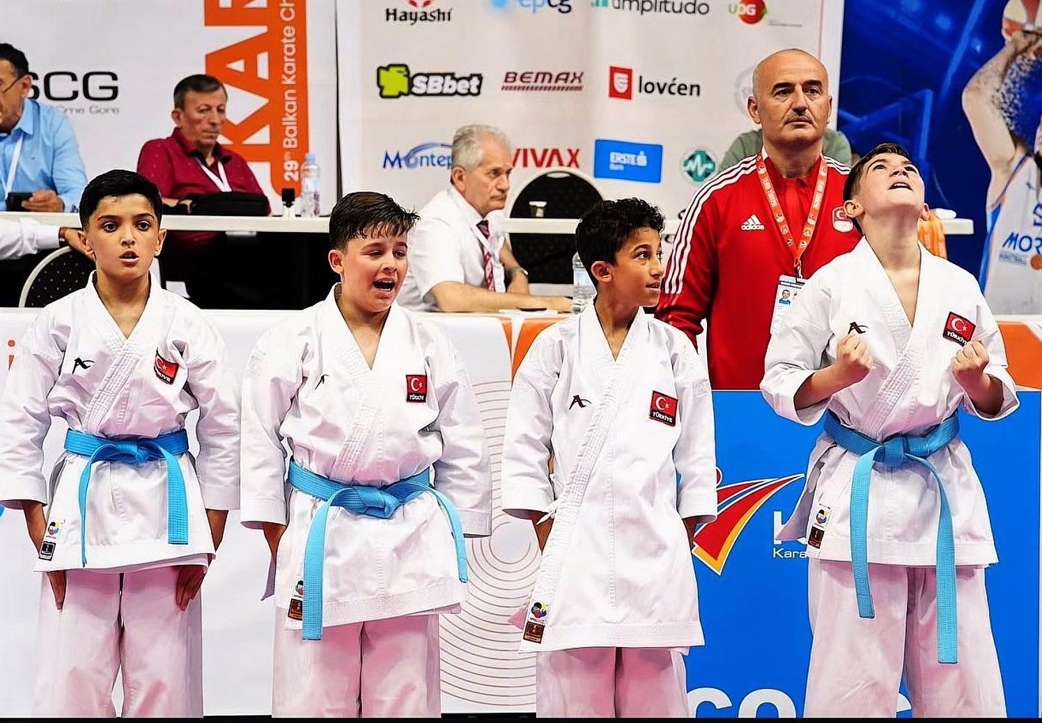 Milli takım, Balkan Çocuklar Karate Şampiyonası’nda 55 madalya kazandı