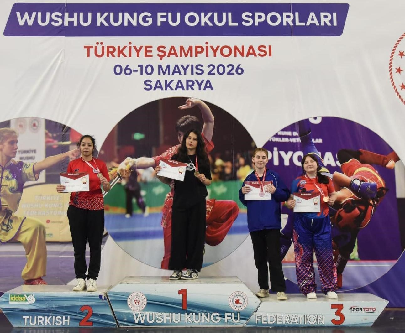 Niğdeli wushu sporcuları, Türkiye dereceleri elde etti