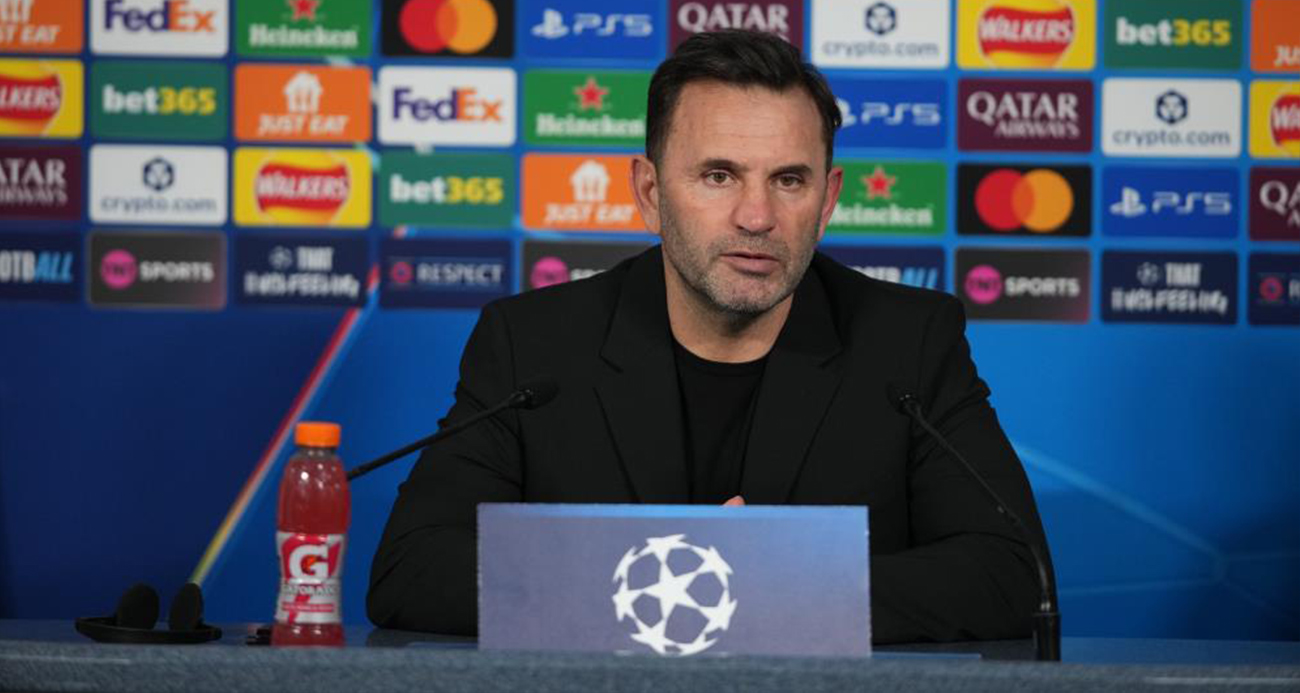 Okan Buruk: "İki takımın da futbolun dışında hiçbir şey düşünmediği güzel bir gece oldu"