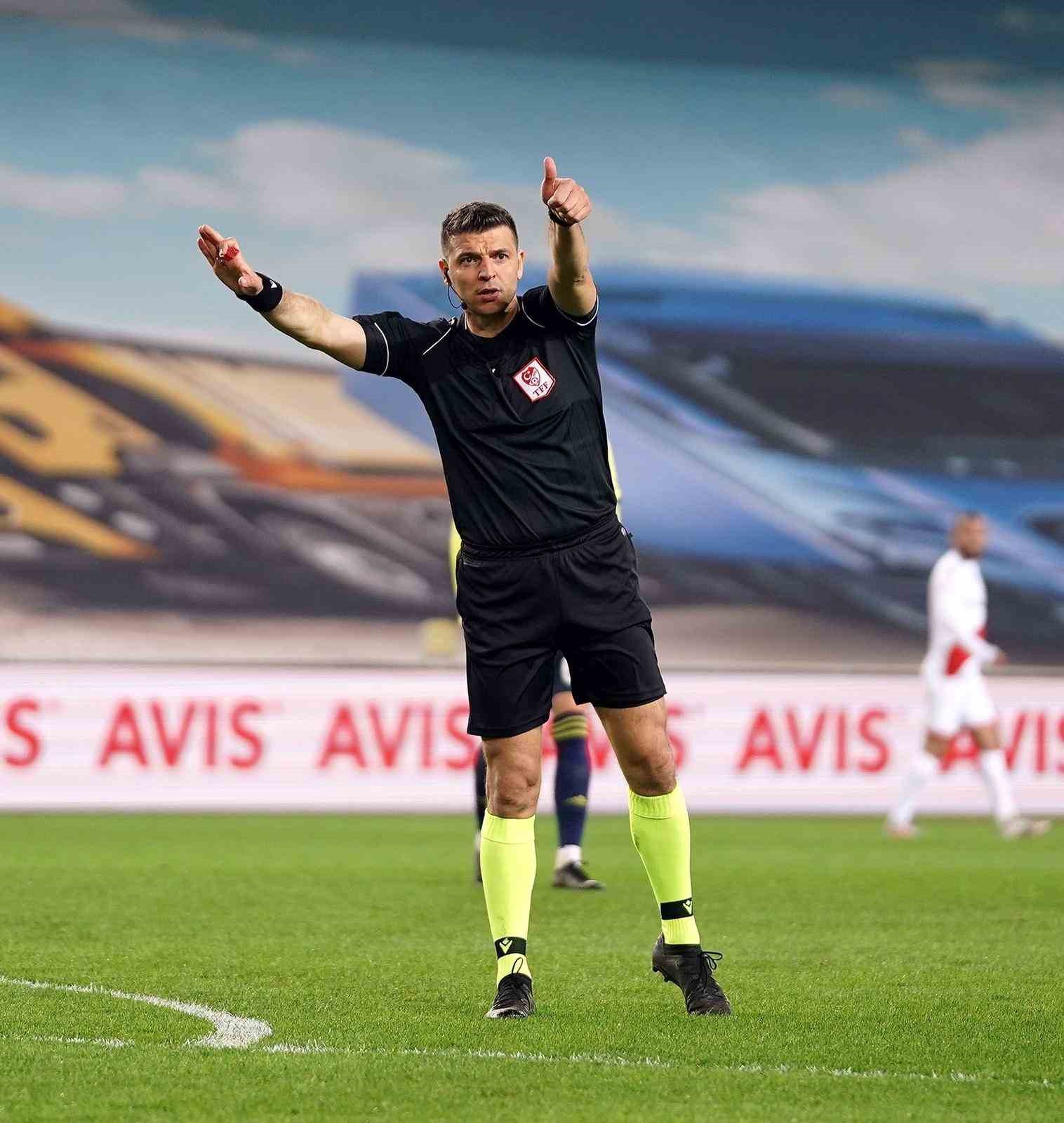 Pendikspor – Kayserispor maçını Ümit Öztürk yönetecek
