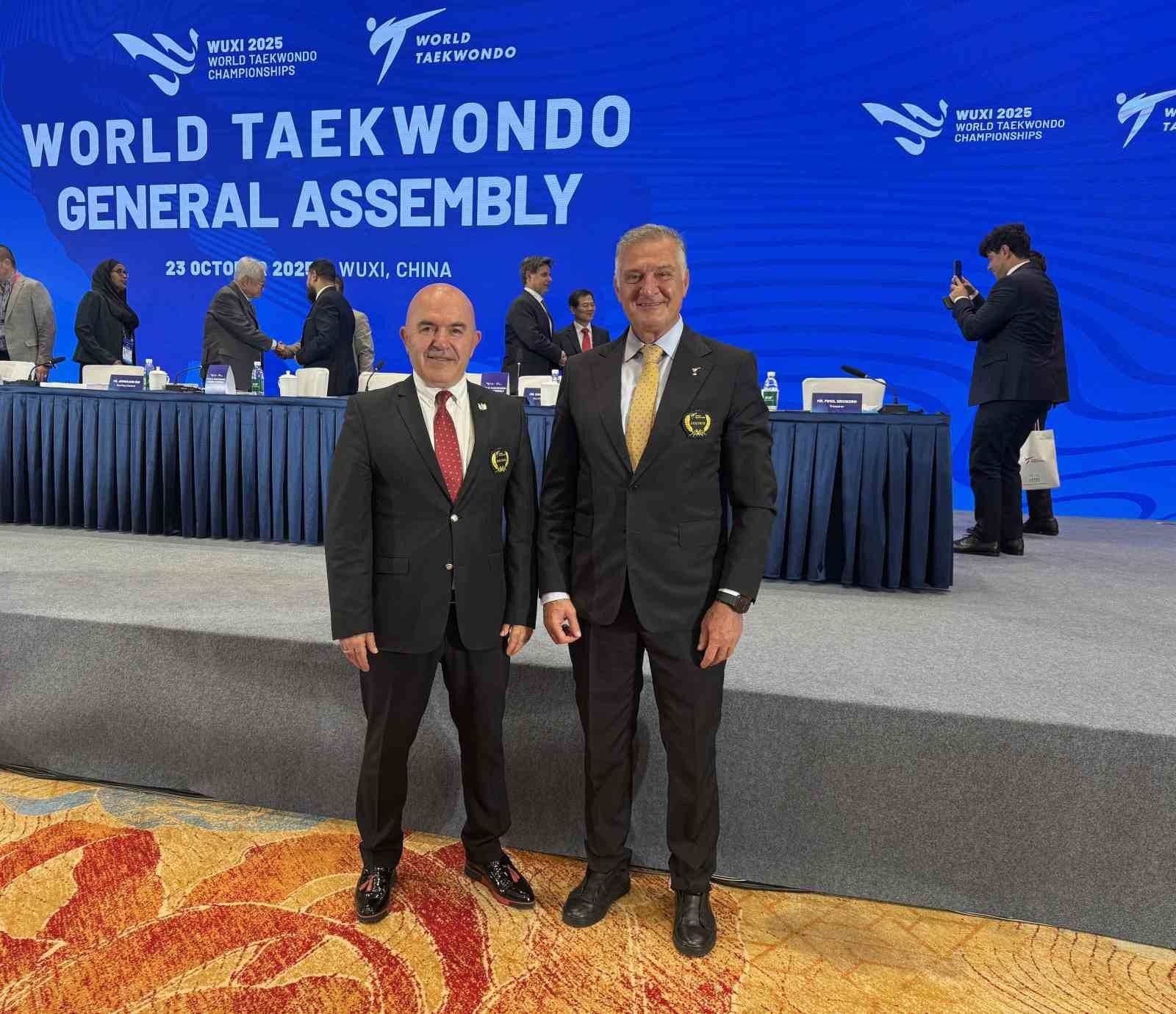 Prof. Dr. Metin Şahin yeniden Dünya Taekwondo Yönetim Kurulu’na seçildi