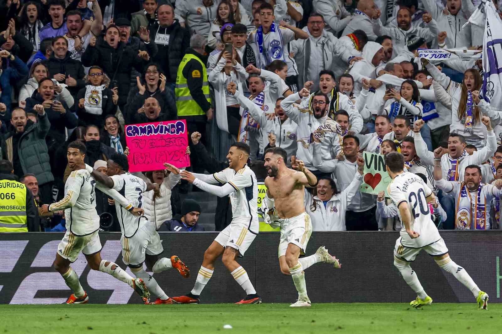 Real Madrid’den muhteşem dönüş