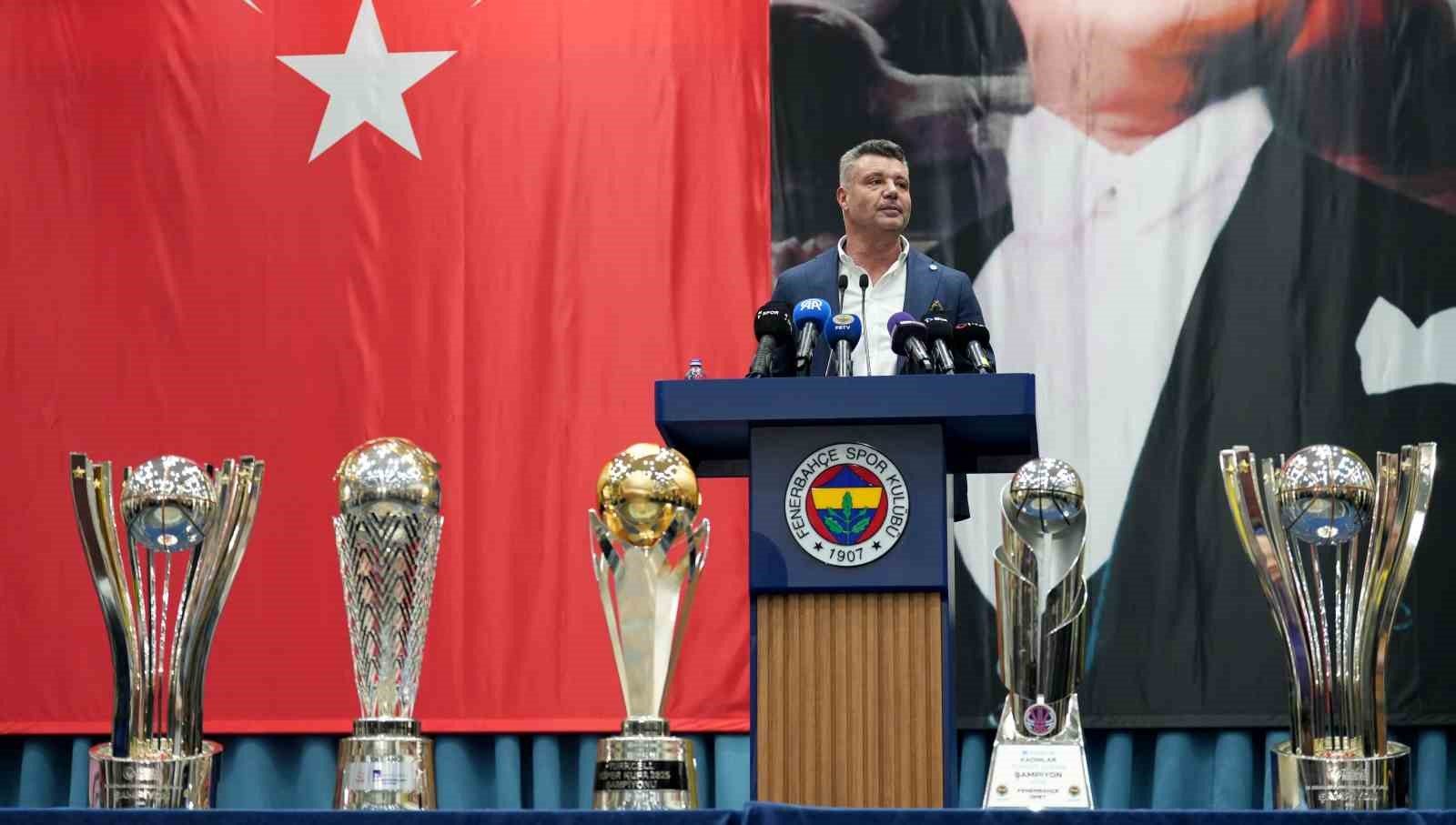 Sadettin Saran: "İnşallah çok daha fazla kupalar alacağız"