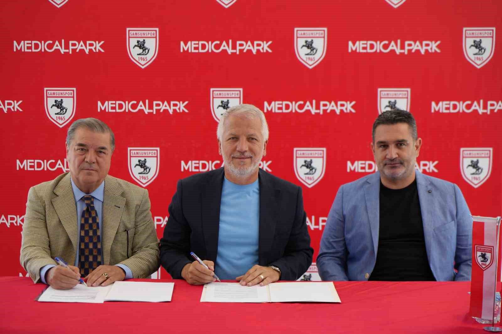 Samsunspor'un Yeni Sponsoru Medical Park Samsun Hastanesi
