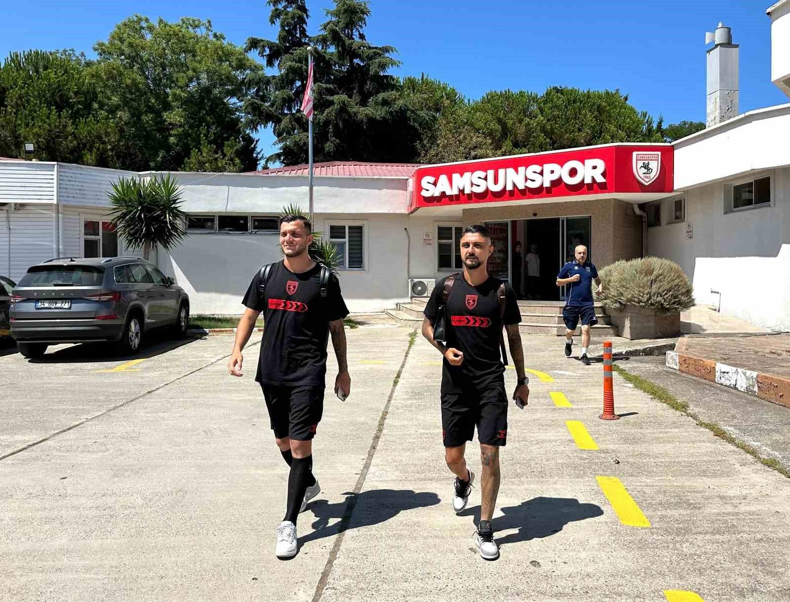 Samsunspor, Kocaeli’ye gitti