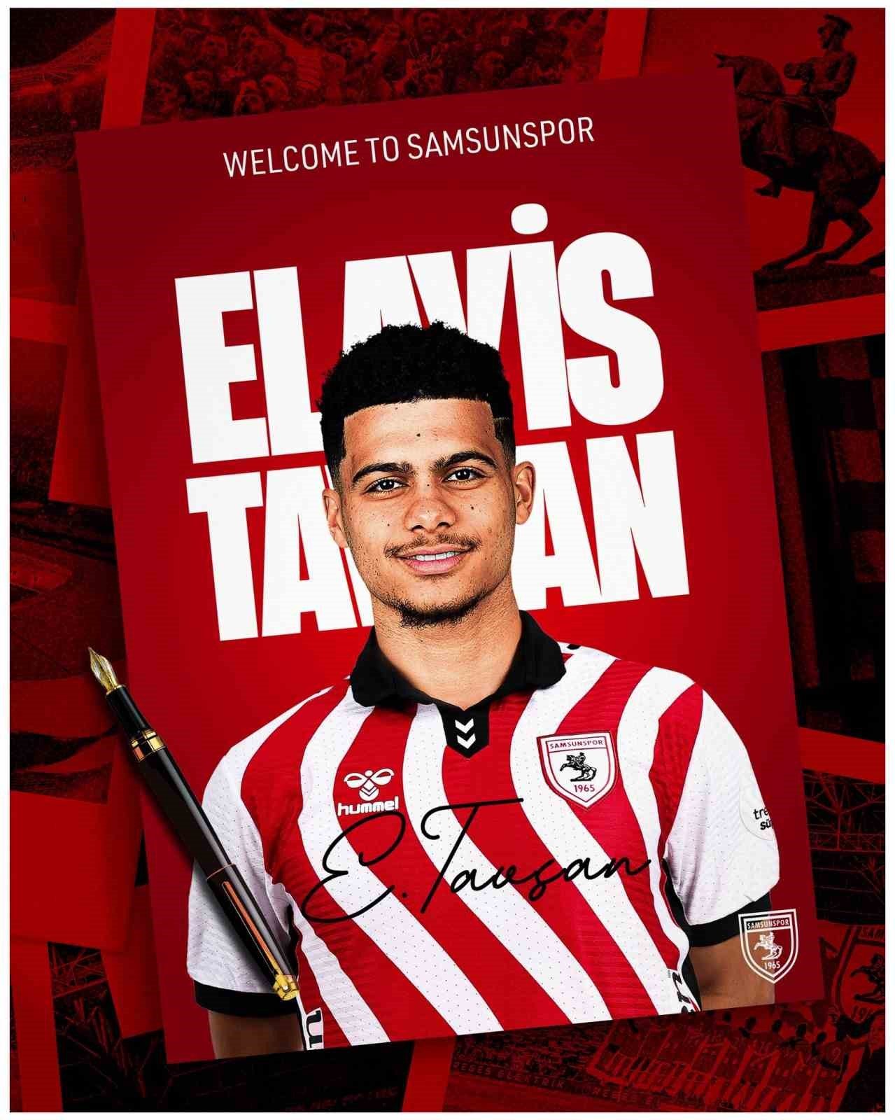 Samsunspor’un 3. transferi Elayis Tavsan