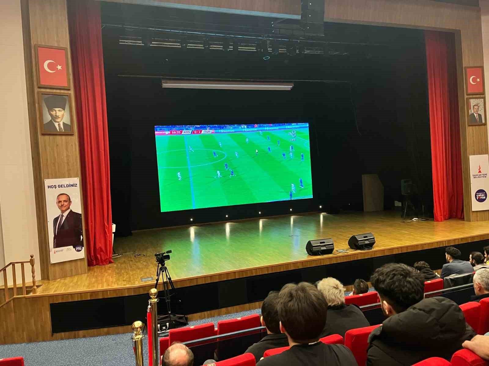 Sancaktepe’de tarihi gece: 24 yıllık Dünya Kupası hasreti dev ekran coşkusuyla son buldu
