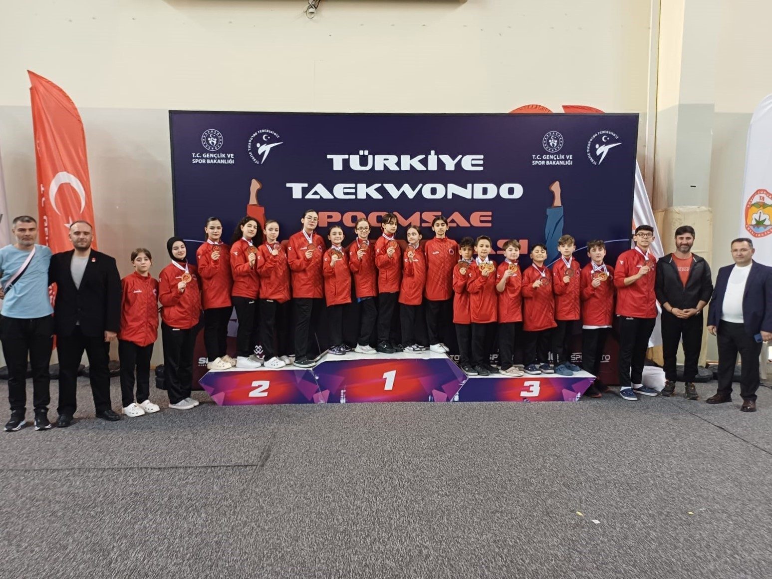 SBB’nin sporcuları Samsun’u gururlandırdı