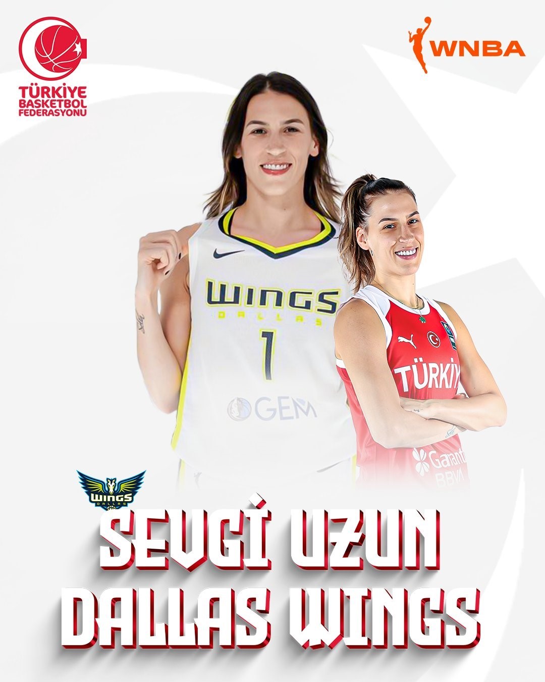 Türk Yıldızı WNBA’da Parlıyor: Sevgi Uzun Tarihi Bir Anlaşmaya İmza Attı