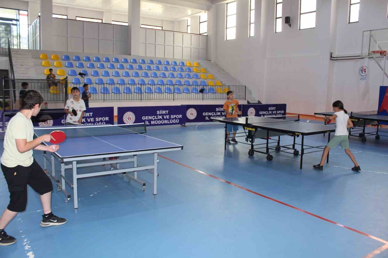 Siirt'te Yaz Spor Okulları Rekor Kırıyor
