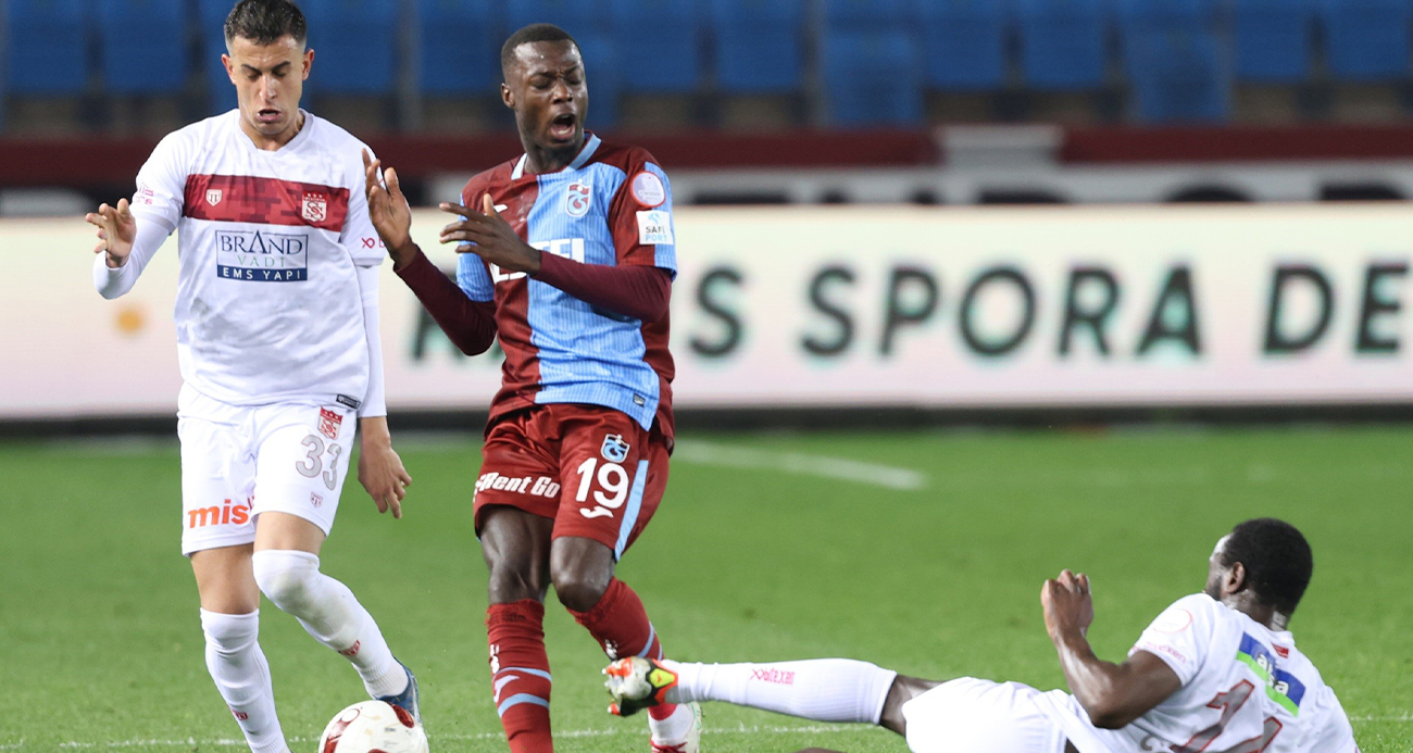 Sivas, Trabzon'da tek golle kazandı