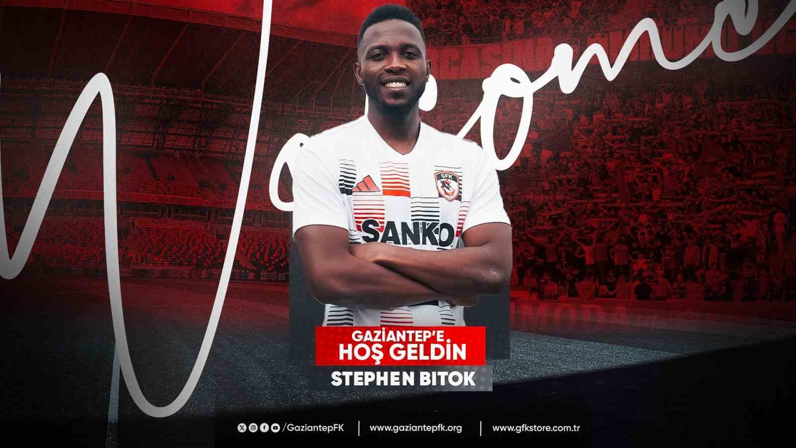 Kenya'nın koşan kalbi Stephen Bitok, Gaziantep FK'da!
