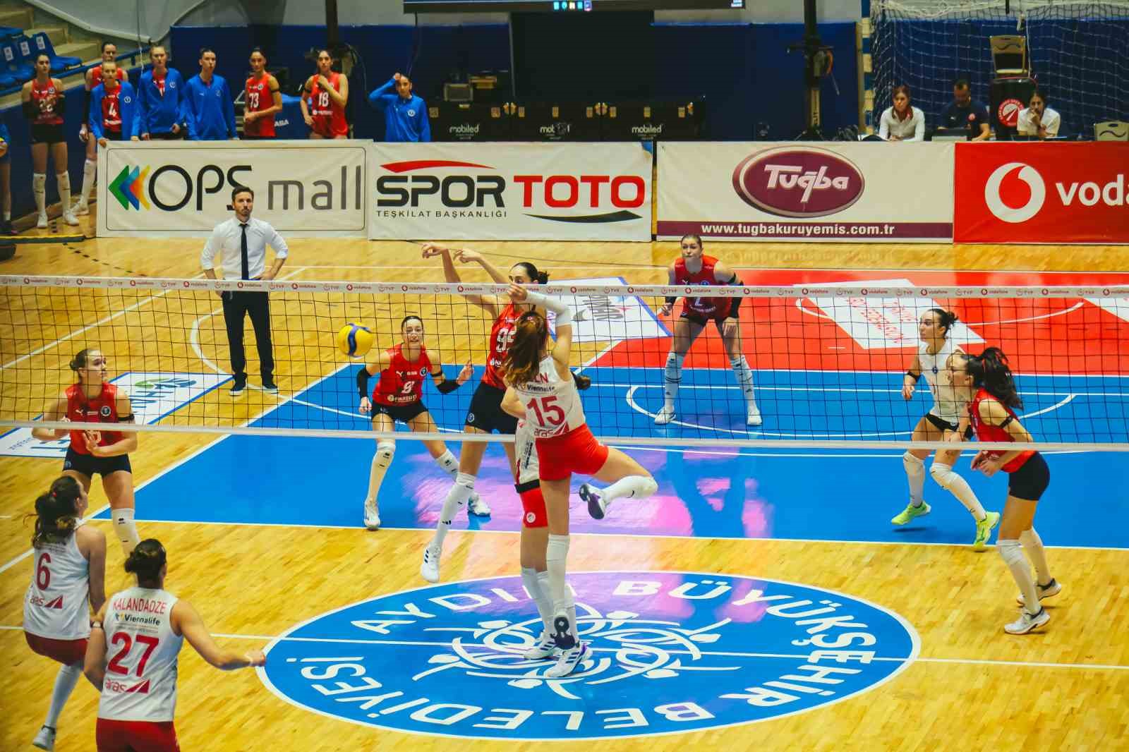 Sultanlar Ligi: Aydın Büyükşehir Belediyespor: 0 – Aras Kargo SK: 3