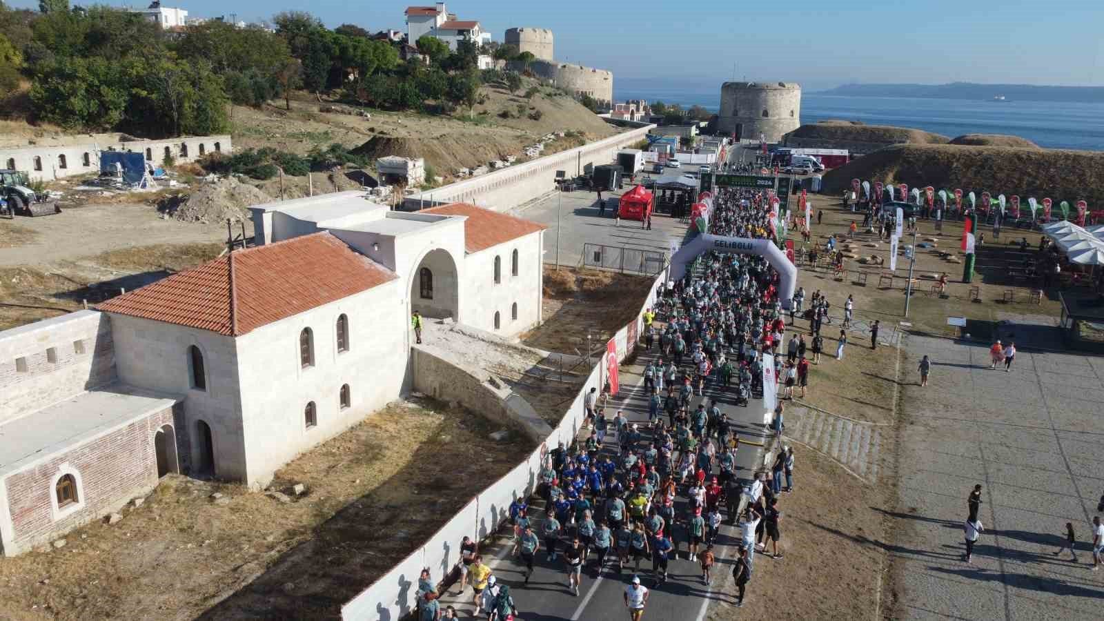 Efsanevi Gelibolu'da Tarihi Maraton